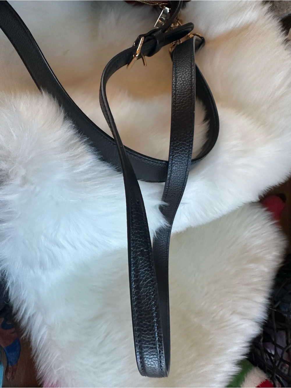 Coach Mollie Bucket Bag CA214 Black Leather Gold Hardware - Picture 9 of 9